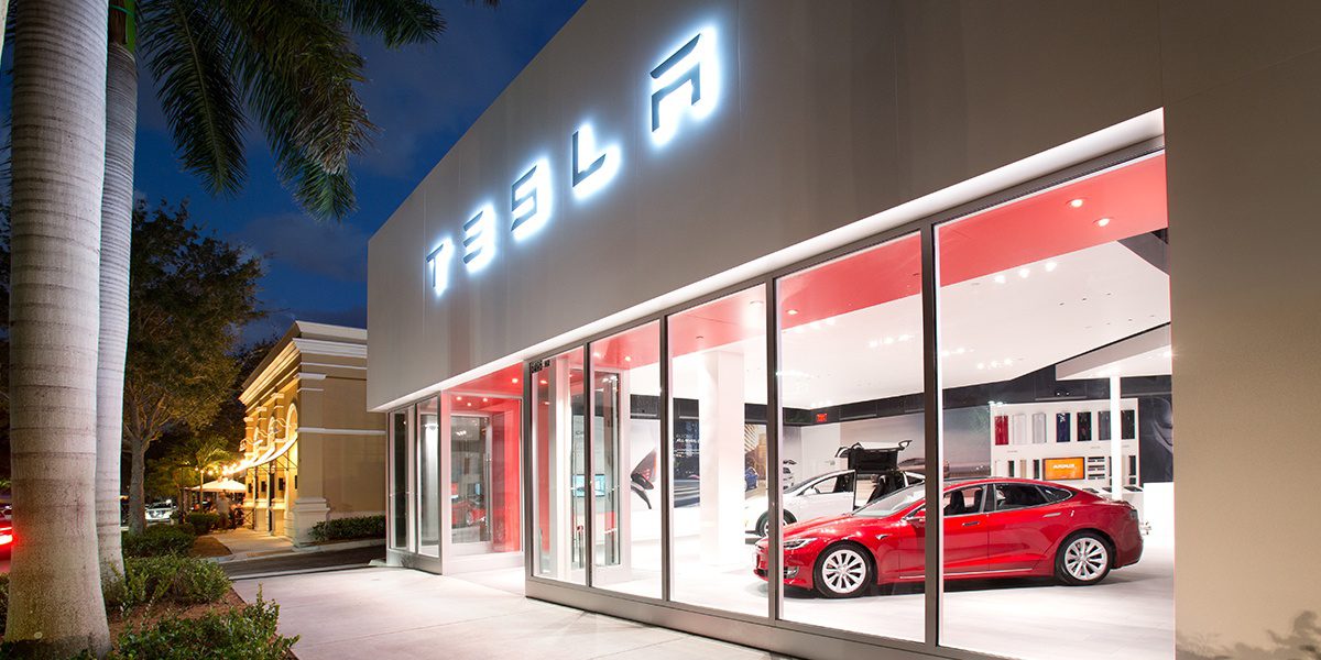 Tesla Storefront
